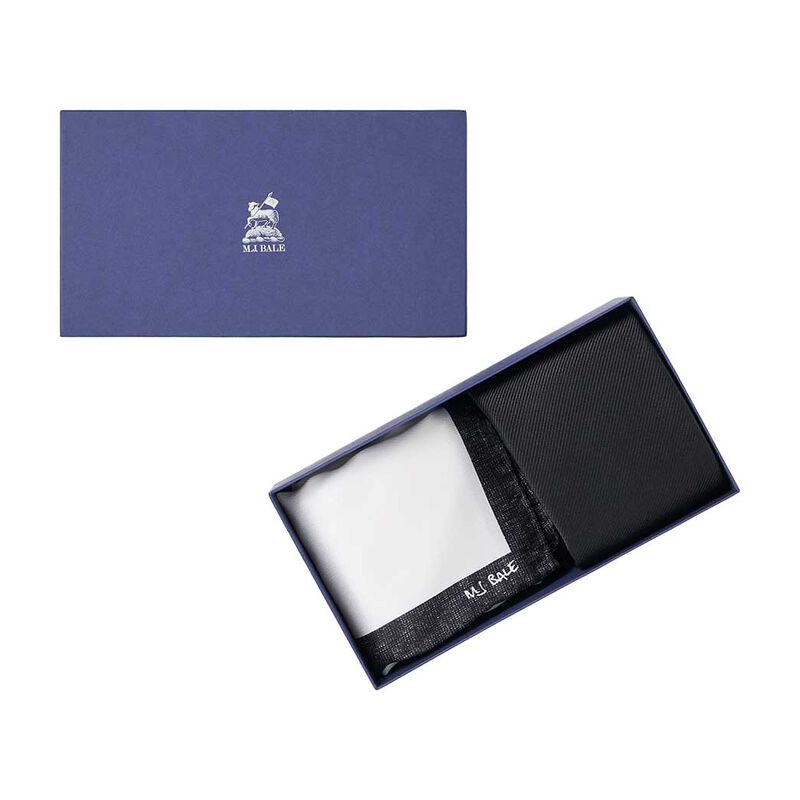 M.J. Bale Tie & Pocket Square Giftbox image number 0